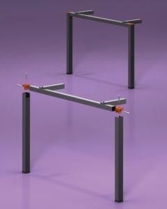 Xrh Patented Completely &#160; Knock Down Square Tube Steel Base for Office Workstation