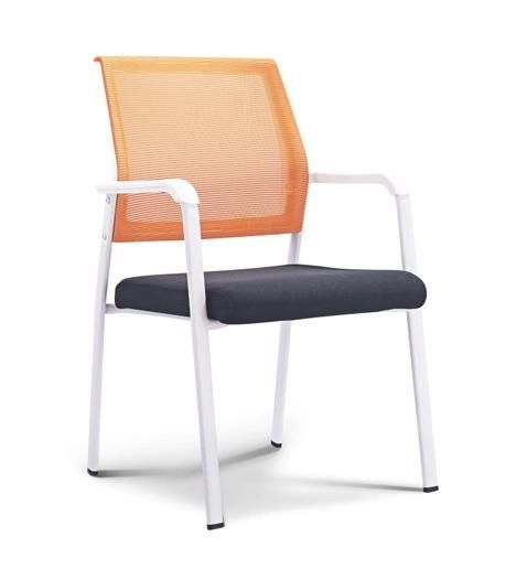 Office Negotiation Conference Waiting Visitor Mesh Chair with Armrest