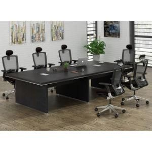 Latest Design Office Meeting Room Desk and Chairs Combination Power Outlet Specifications for Conference Table