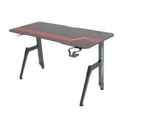 Oneray Latest Design LED Gaming Table PC Computer Gaming Desk 1.4m