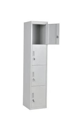 signal Door 4 Tier Metal Office Locker