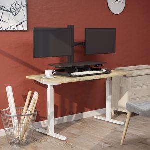 Single Motor Stand up Desk Station Holds Height Adjustable Desk Converter
