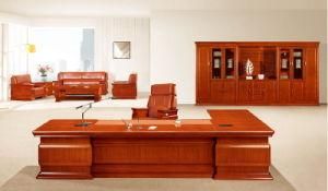 High Grade Teak Wood Office Furniture Manager Executive Table (S005)