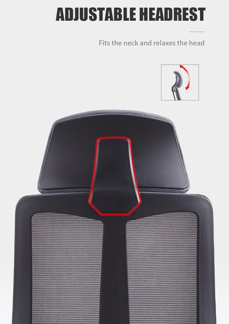 High Back 3D Armrest Swivel Executive Gaming Home Furniture Korea Mesh Office Chair