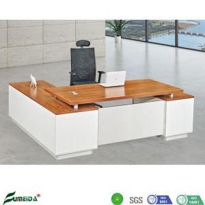 Fashion Design MDF L Shape Desk Modern Office Wooden Desk