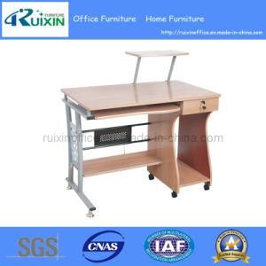 Economical Melamine Office Desk with Wheels (RX-7306A)