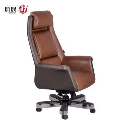 Big Size Leather Boss Office Chair with up Down Headrest Swivel Chair