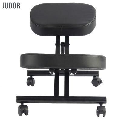 Judor Cheap Ergonomic PU Study Chair with Brake Wheel Kneeling Chair