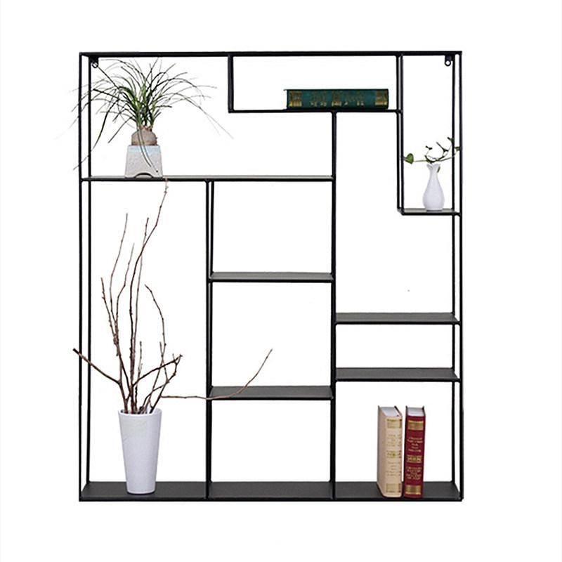 Nordic Wrought Iron Multi-Layer Display Shelf 0589