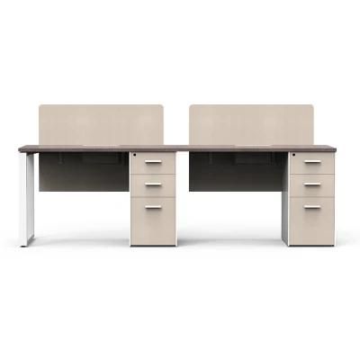 Modern Office Desk Furniture Computer Table Two Person Workstations