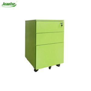 Colorful Office Equipment for A4 File Cabinet 3 Drawer Mobile Pedestal