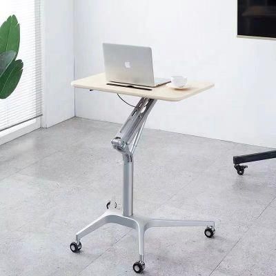 Laptop Computer Gas Lifting Height Adjustable Table
