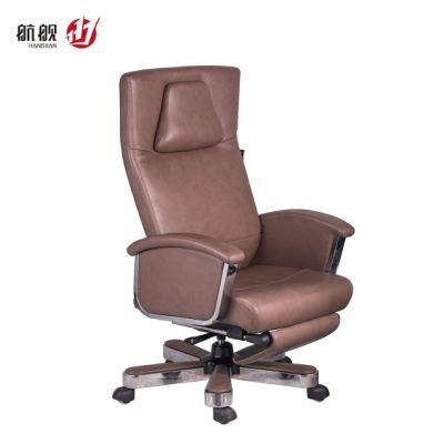 2020 Luxury with Footrest Leather Ergonomic Boss CEO Computer Office Chair