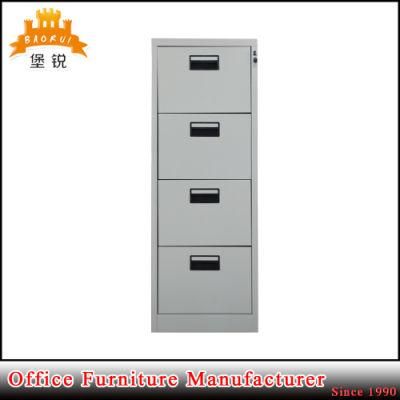 Office Furniture 4-Drawer Steel Structure Office File Cabinet
