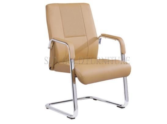 Hotsale PU Leather Reception Visitor Armrest Meeting Chair (SZ-OCA1007)