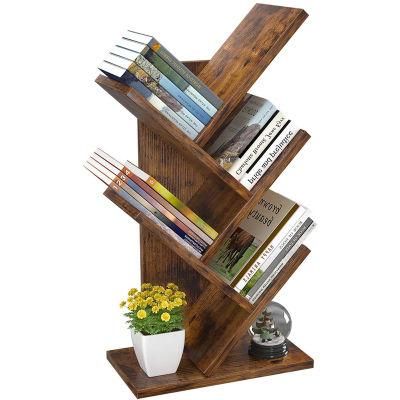 Study Tree Type Small Storage Bookshelf 0393