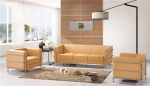 Modern Popular Durable Ergonomic PU Contracted Metal Home Sofa