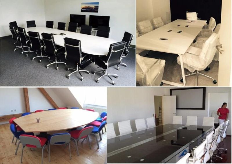 High End Classic Specifications Big Serious Conference Tables and Chairs (FOHUS-03)