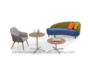 Popular Waiting Sofa Office Colorful Leisure Fabric Sofa (BL-AO009)