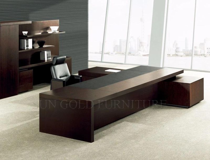 Modern Design Luxury Office Table Executive Desk Wooden Office Furniture