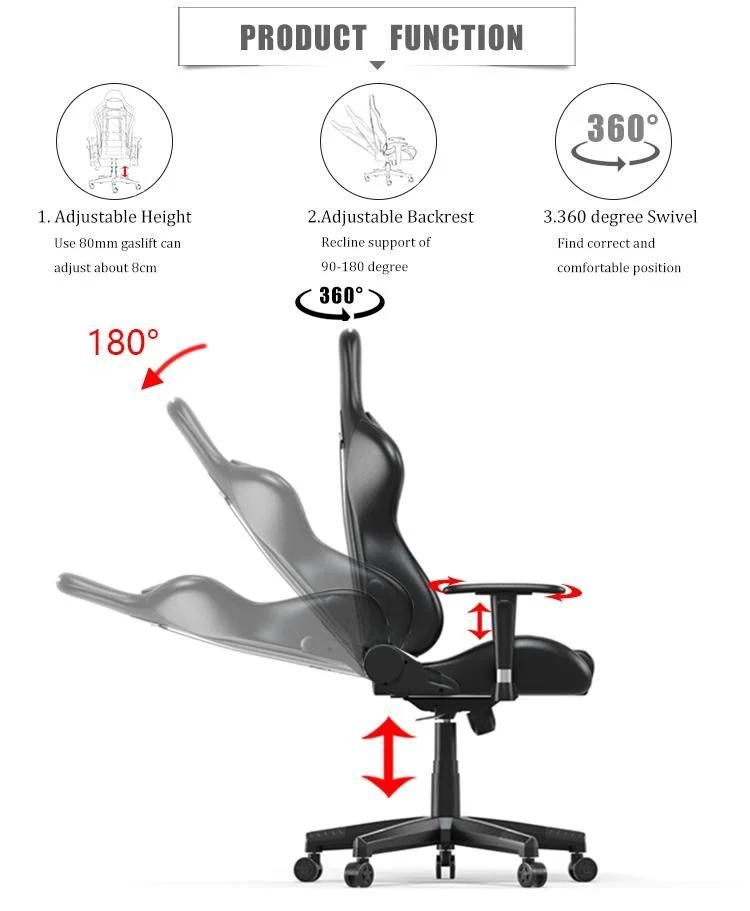 China High End Ergonomic High Back Racing Gaming Computer Chair