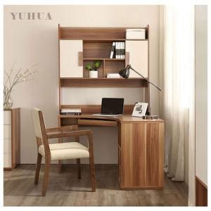 Simple Home Furniture Computer Table Corner Desk Bookcase Combination Desk (YH-WD6002)