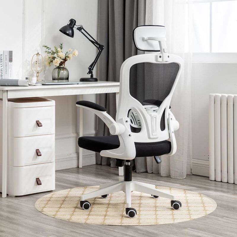 China Huashi Furniture Manufacturing High Back Ergonomic Swivel Office Computer Chair