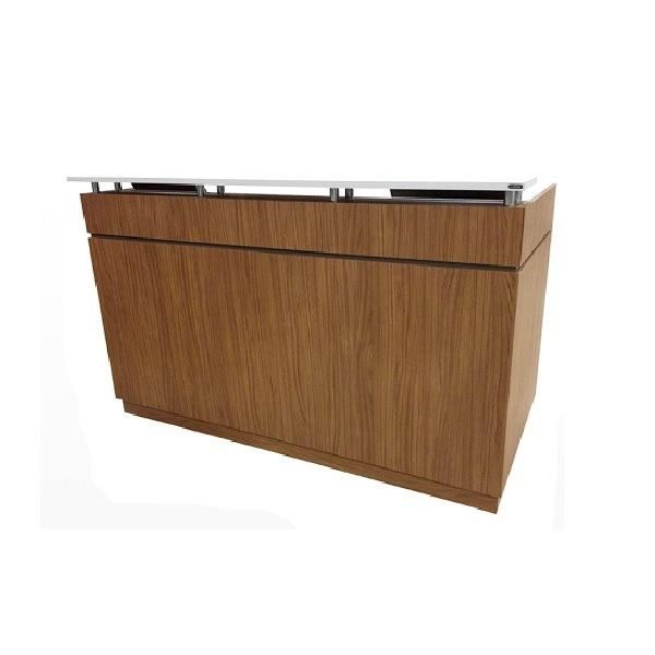 Modern Beauty Salon Round Counter Reception Table Office