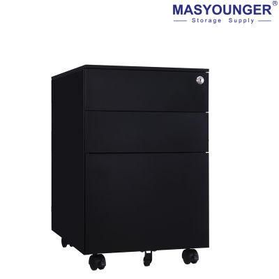 Top Quality 3 Drawer Mobile Pedestal for Office Storage Use