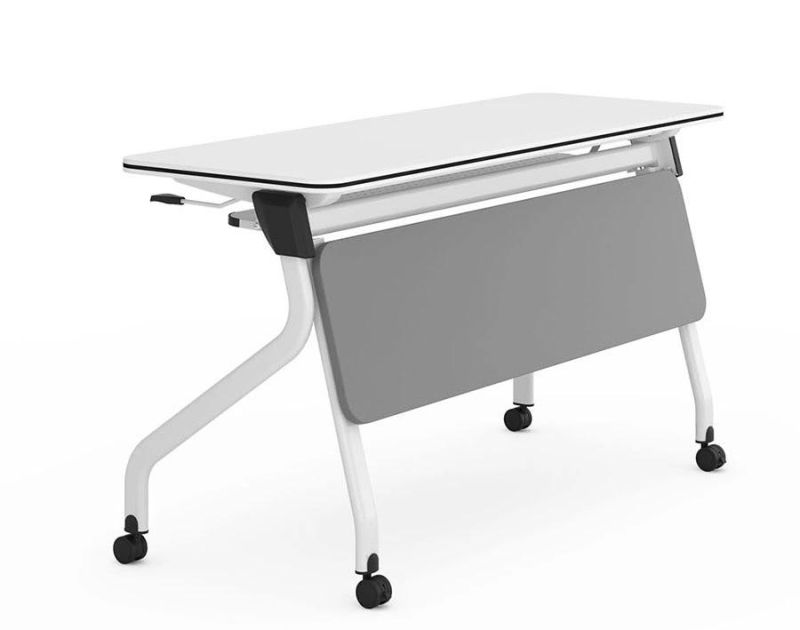 Removable Study Table for School Study or Training Room with Folding Base