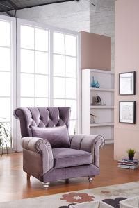 Hotel Living Room Bedroom Fabric Sofa Classic Chair