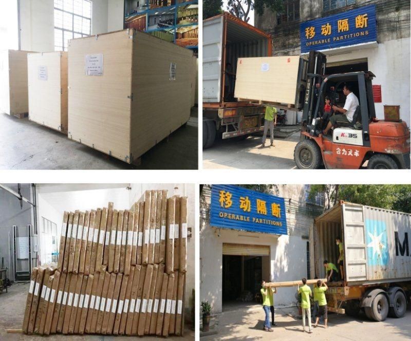 Lightweight Acoustic Folding Wall Partitions, Sliding Hotel Partition Walls