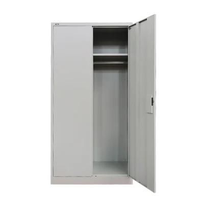 Steel Multi-Purpose Ark Cabinet 2 Door Cabinet Wardrobe Locker