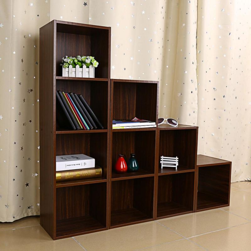 Multifunction Wooden Bookcase Shelving