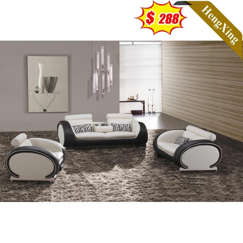 Hot Sale Home Living Room 1/2/3 Seat Sofas Office Leather PU Fabric Function Leisure Sofa Set