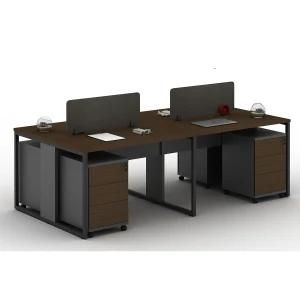 Convenient Mount Office Cubicle 4 Person Call Center Office Workstation