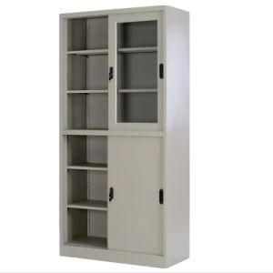 Hot Sale Easy Assemble Custom Knock Down Sliding Glass Door Filling Cabinet