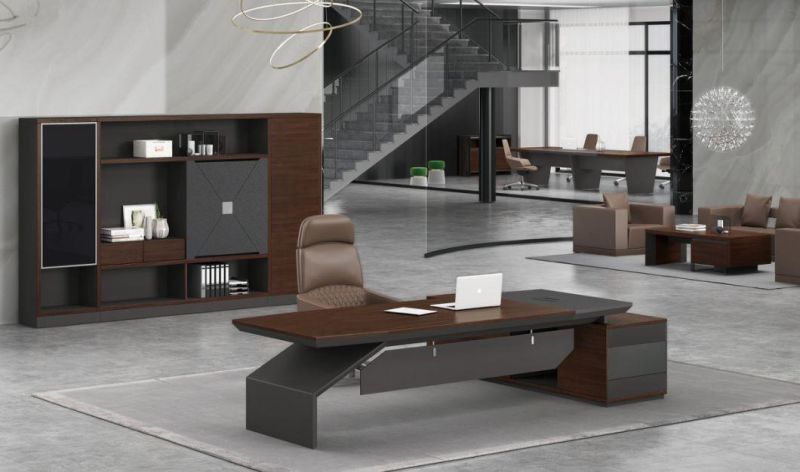 25mm Thickness Hot Sell Modern Manager Melamine Office Table