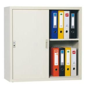 Modern Office School Metal Furniture Sliding Door Filing Cabinet