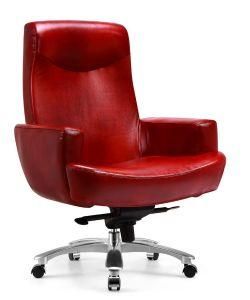 High Quality Commercial Cow Leather Manager Chair Desk Chair