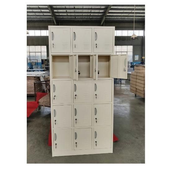 15 Door School Student Metal Staff Storage Cabinet Locker