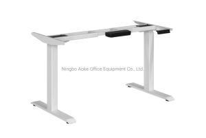 Modern Furniture Computer Table Height Adjustable Desk Timotion Dual Motor