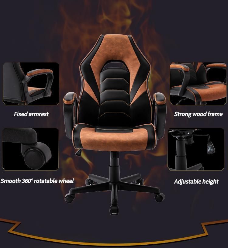 Lisung Wholesale Leather Office High Back Racing Gaming Chair