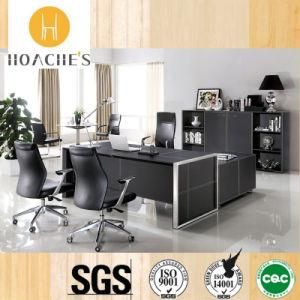 Modern Leather MDF Office Used Office Table (V1)