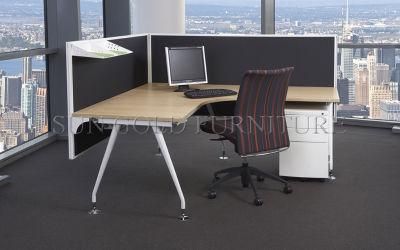 Hot Sale Wooden Melamine Office Desk Modern Office Table Executive Desk (SZ-OD102)