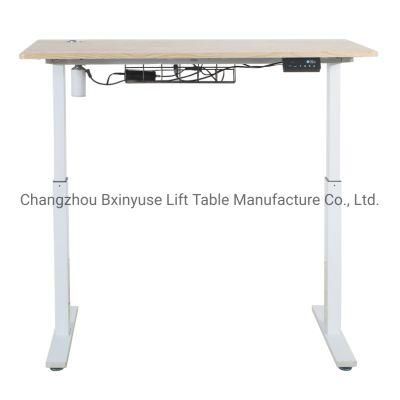 China Factory Professional signal Motor Electric Standing Desk Two Legs Lifting Table