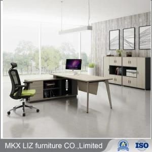 Modern Design Commercial Furniture Executive Office Desk with Metal Legs (CM-64)