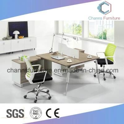 Metal Frame 2 Seats Office Furniture Workstation