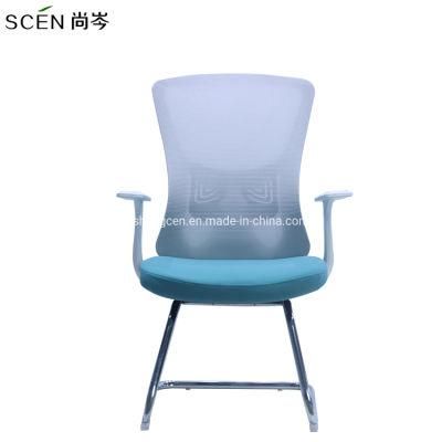 Computer Office Back Mesh Fabric Bow Staff Modern Home Comfortable Meeting Chair