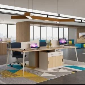 Fashion Multi Color Open 4 6 Person Cluster Workstation